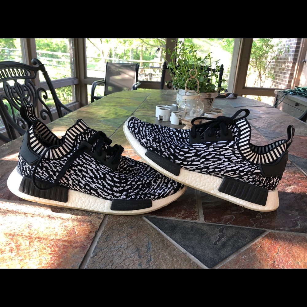 NMD R1 Zebra Black Shoes